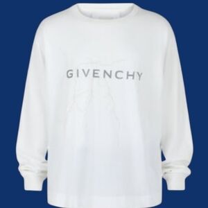 Givenchy Jersey Knit Logo Sweatshirt